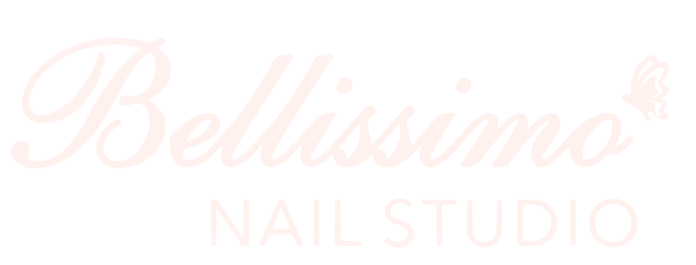 Light Secondary Logo of Bellissimo Nail Studio - Elegant Nail Salon in Mumbai