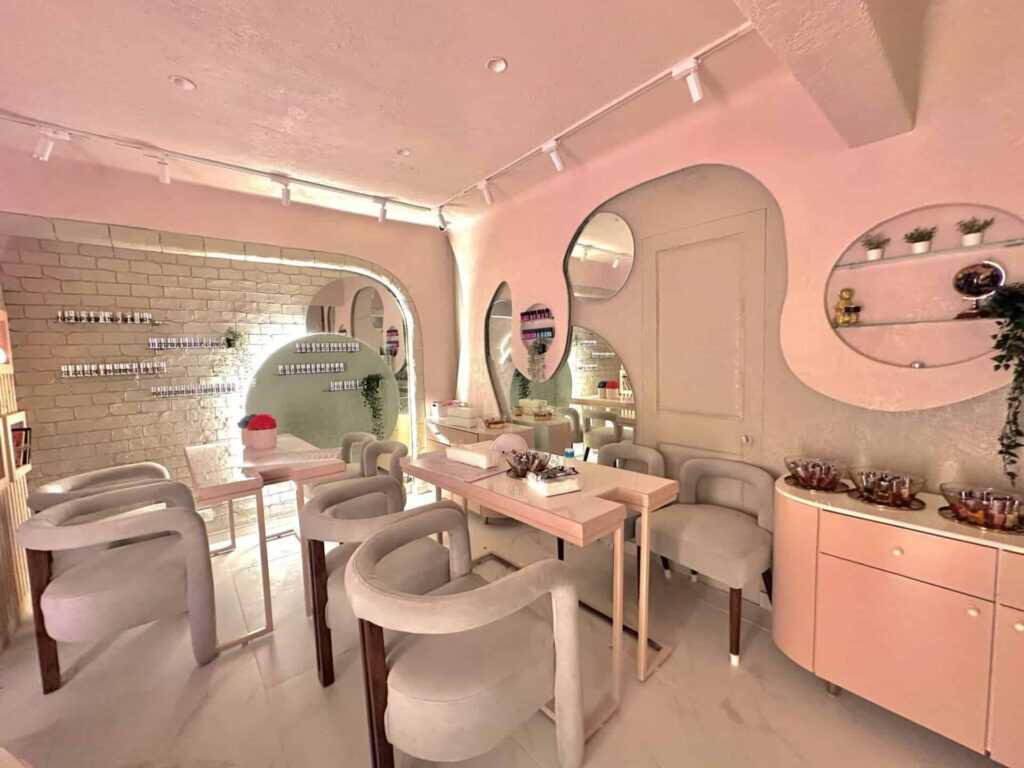 Bellissimo Nail Studio Interior - Stylish Nail Salon in Khar and Bandra West, Mumbai